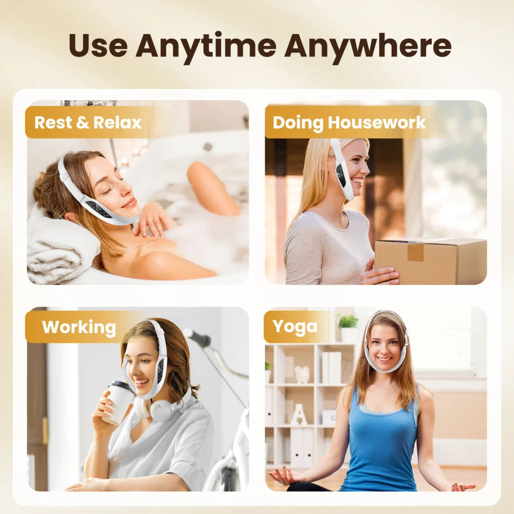 EMS Facial Massage Device – 6 Modes & 8 Levels