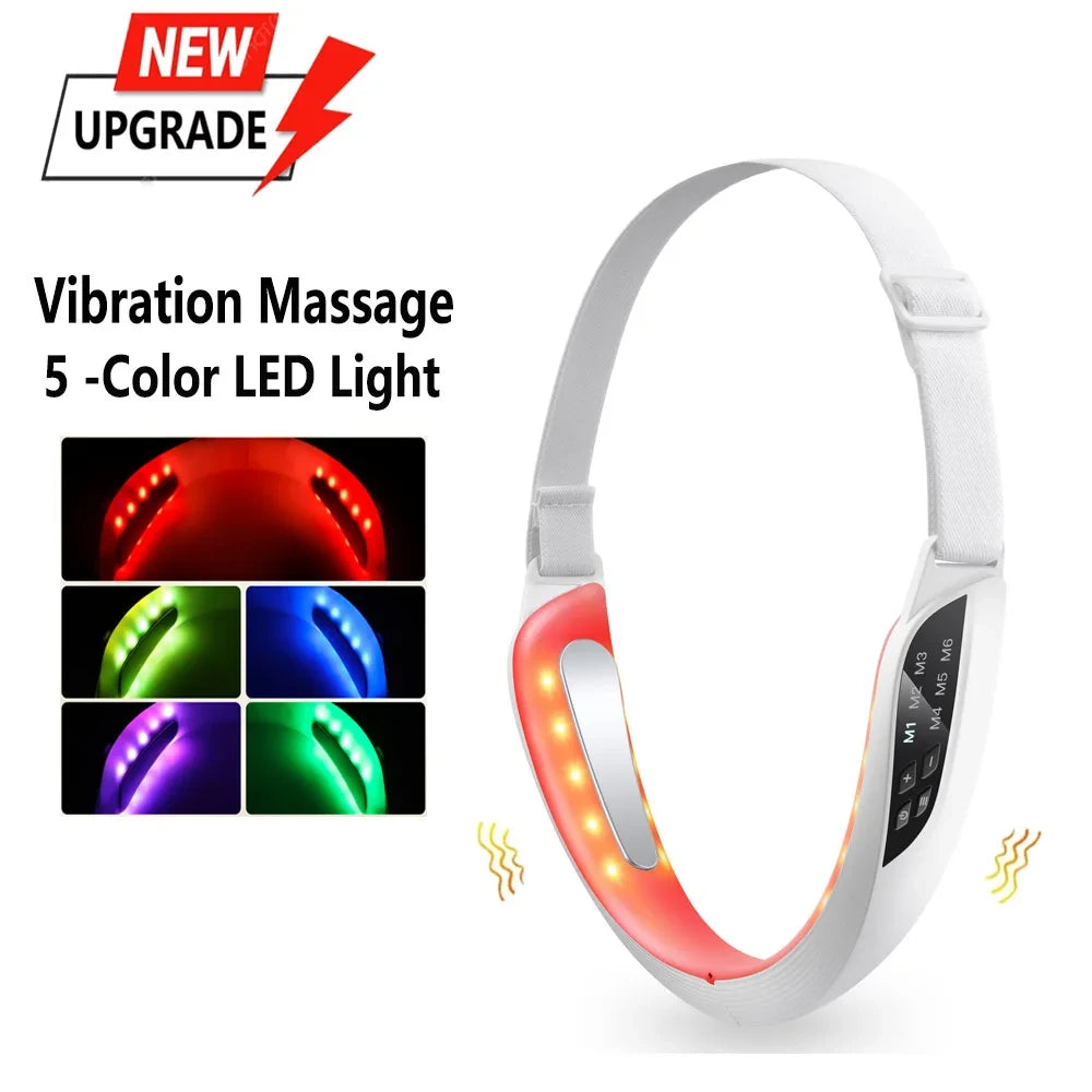 Appareil de Lifting Facial EMS avec 6 modes et 8 niveaux