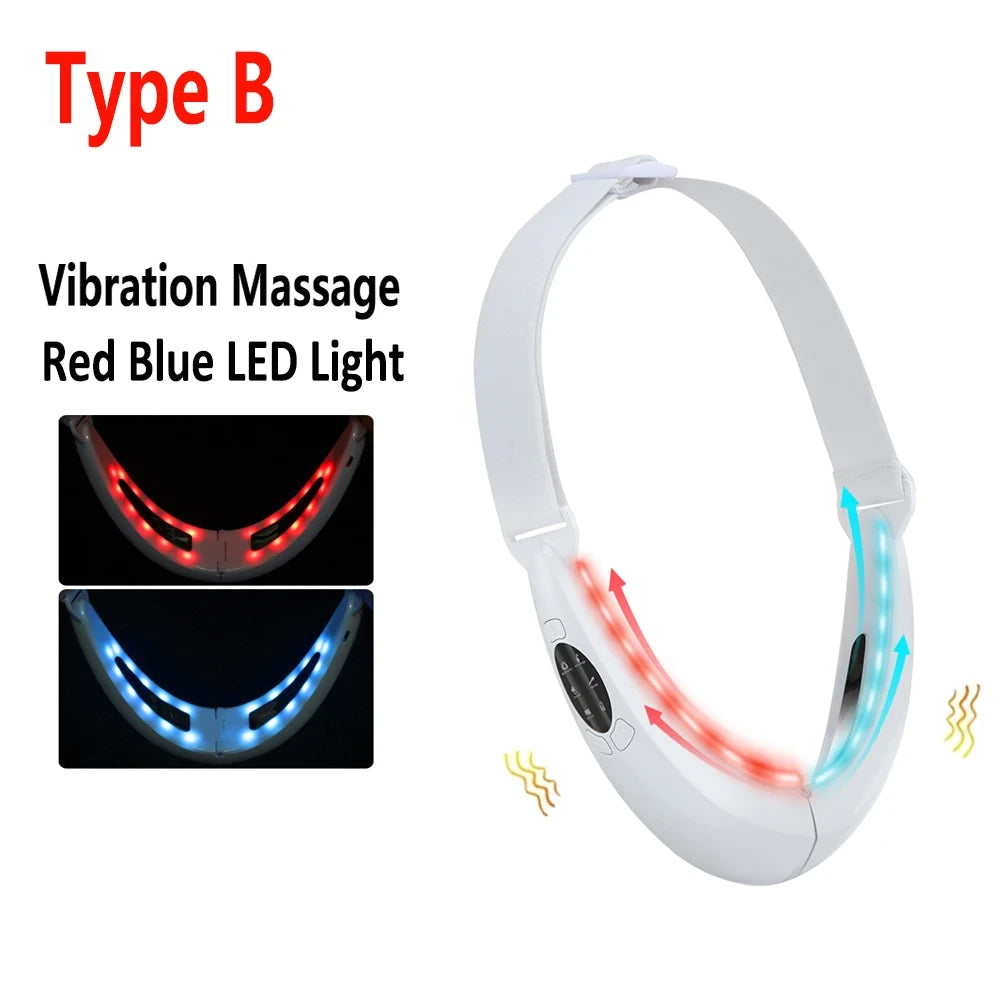 Appareil de Lifting Facial EMS avec 6 modes et 8 niveaux