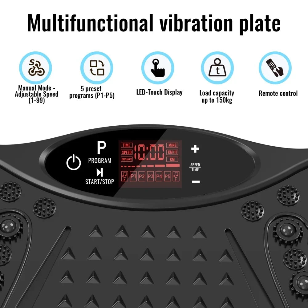 Plateforme vibrante fitness
