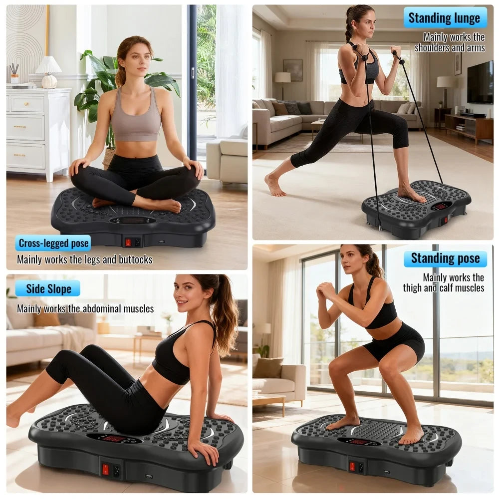 Plateforme vibrante fitness
