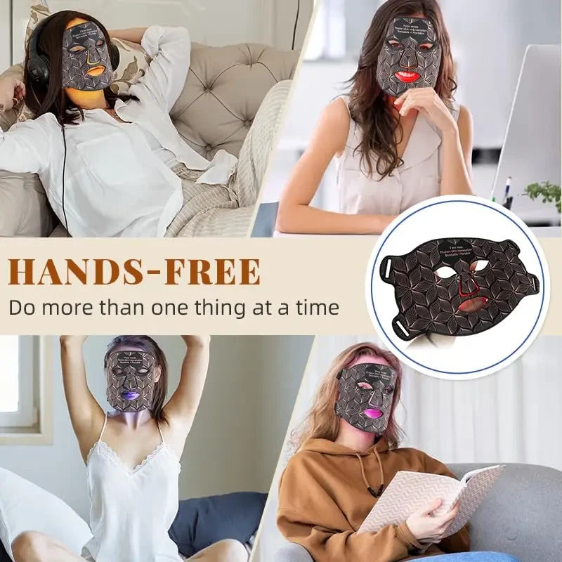 LED Face Mask – Red & Near-Infrared Light